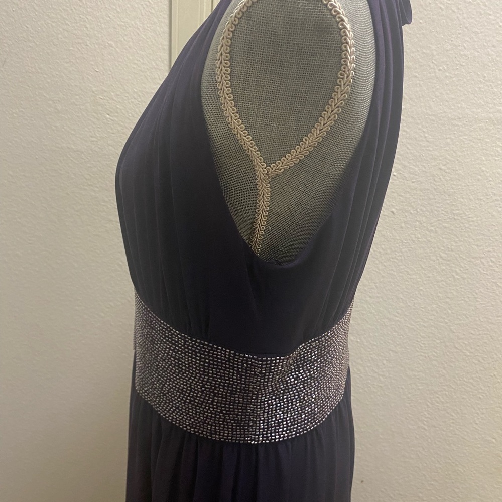 JS boutique purple/ blue long dress - Picture 8 of 8